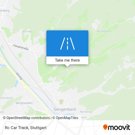 Rc Car Track map