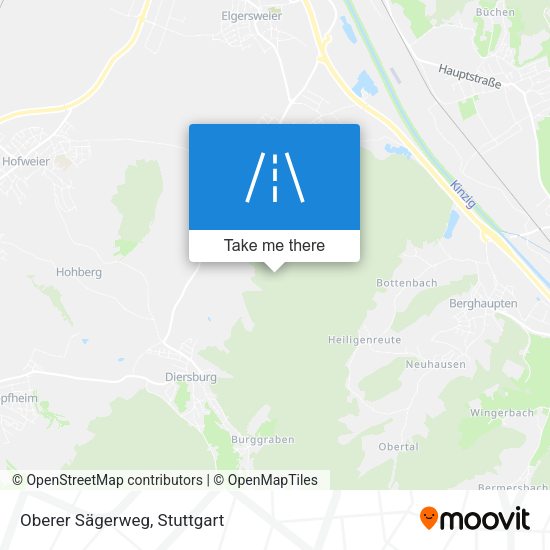 Карта Oberer Sägerweg