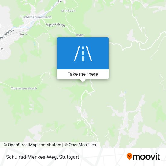 Schulrad-Menkes-Weg map