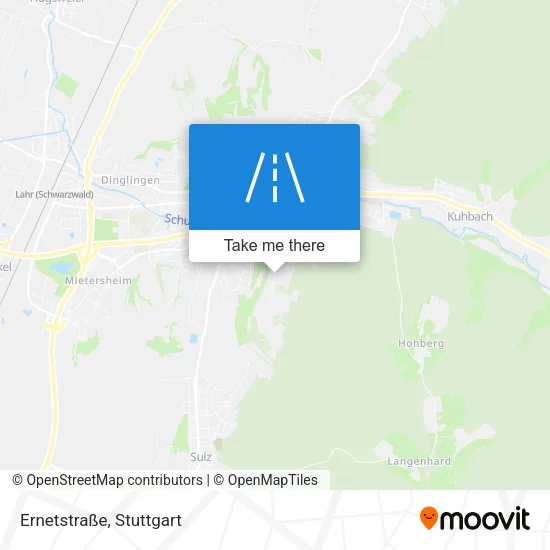 Ernetstraße map
