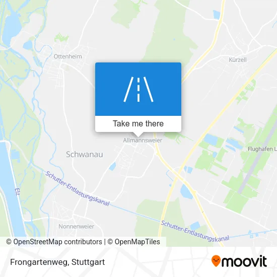 Карта Frongartenweg