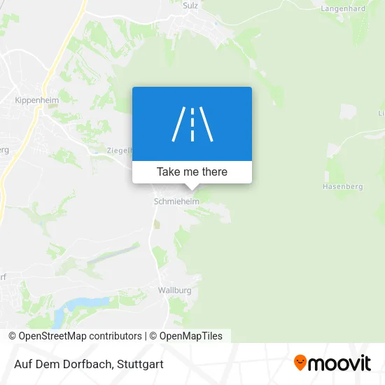 Карта Auf Dem Dorfbach