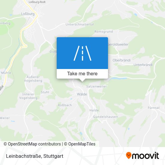 Leinbachstraße map