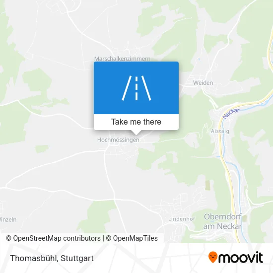 Карта Thomasbühl