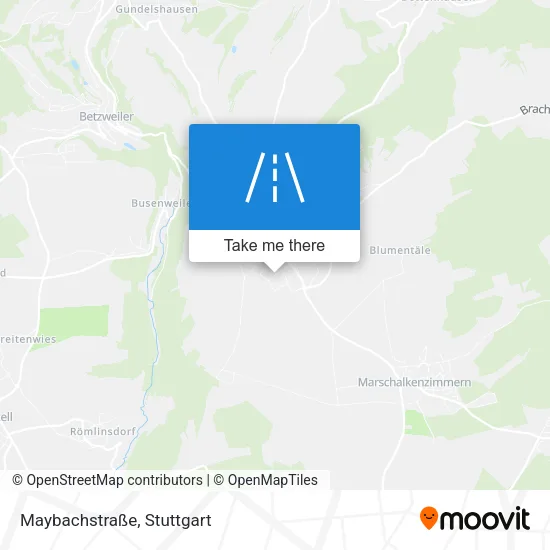 Карта Maybachstraße