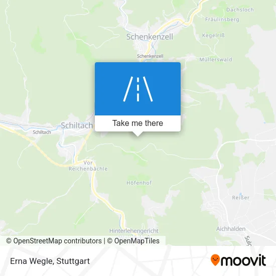 Карта Erna Wegle