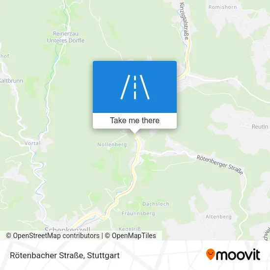 Карта Rötenbacher Straße