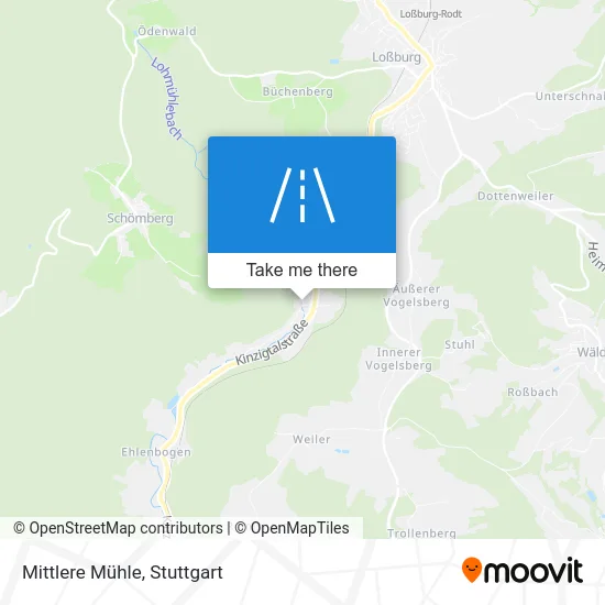 Карта Mittlere Mühle