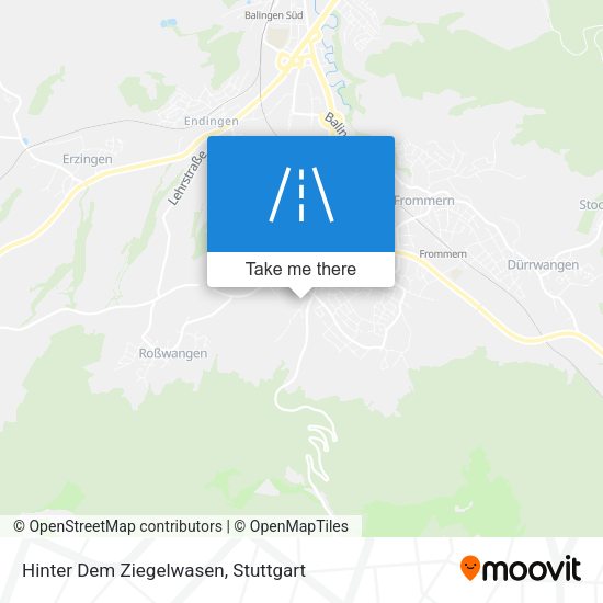 Карта Hinter Dem Ziegelwasen