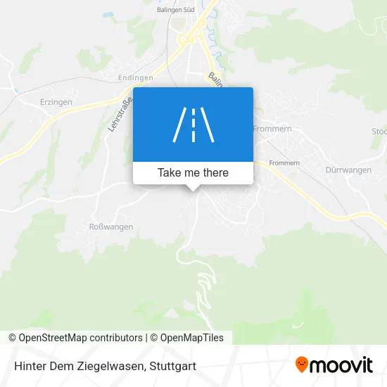 Карта Hinter Dem Ziegelwasen