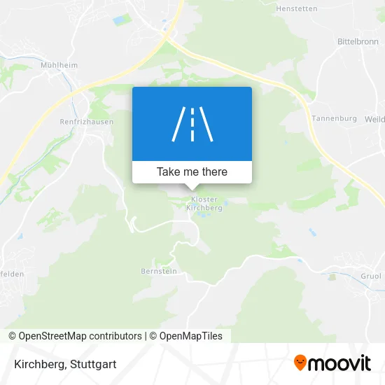 Карта Kirchberg