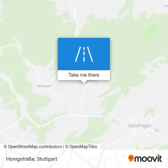 Карта Honigstraße