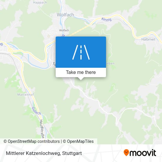 Mittlerer Katzenlochweg map