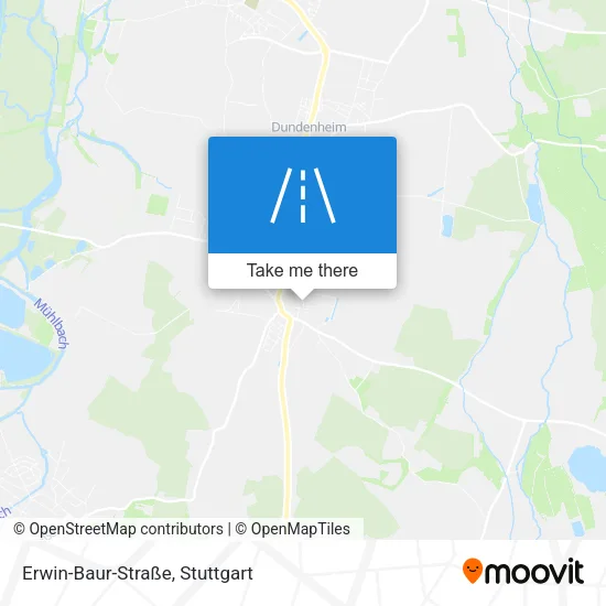 Карта Erwin-Baur-Straße