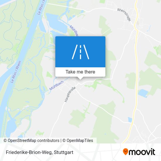Friederike-Brion-Weg map