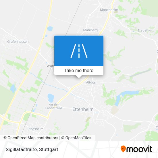 Sigillatastraße map