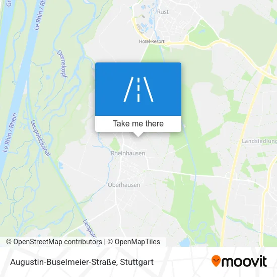 Карта Augustin-Buselmeier-Straße