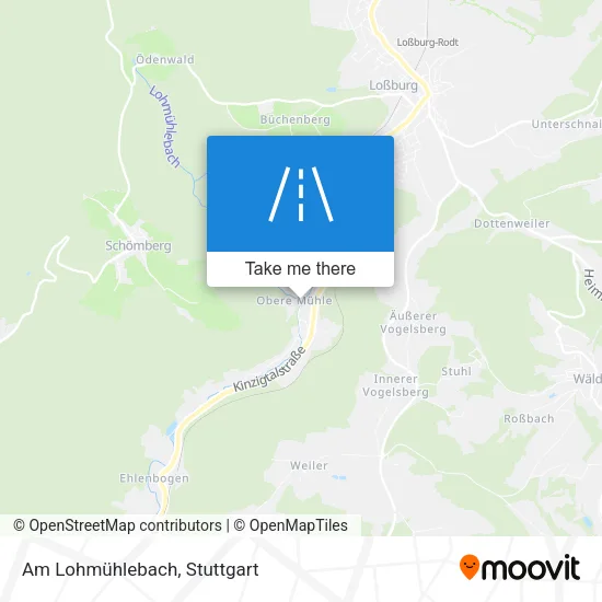 Карта Am Lohmühlebach