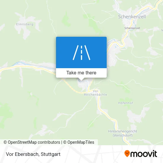 Карта Vor Ebersbach