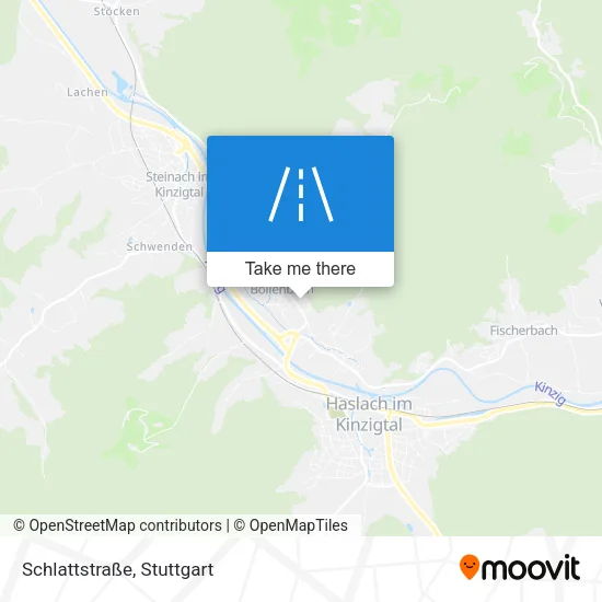 Карта Schlattstraße