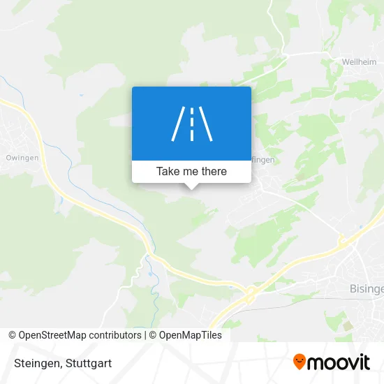 Карта Steingen
