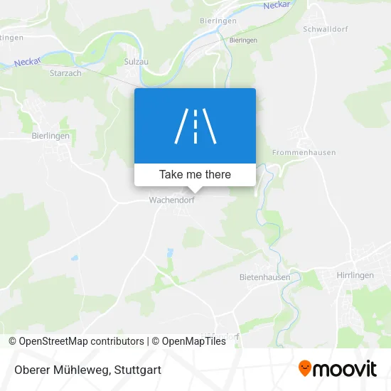 Карта Oberer Mühleweg