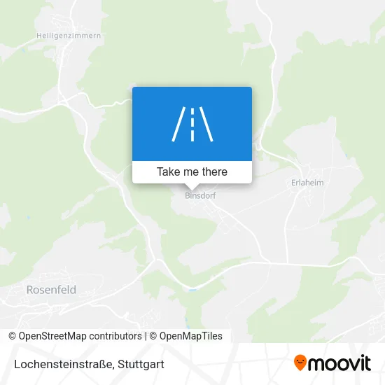 Карта Lochensteinstraße