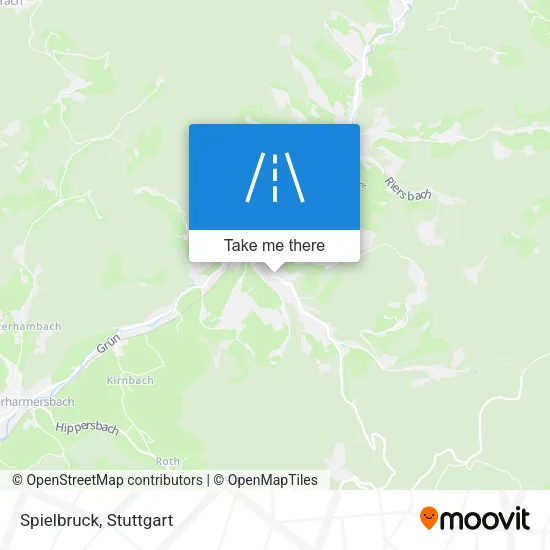 Карта Spielbruck