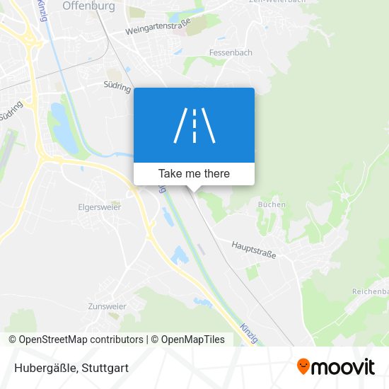Hubergäßle map