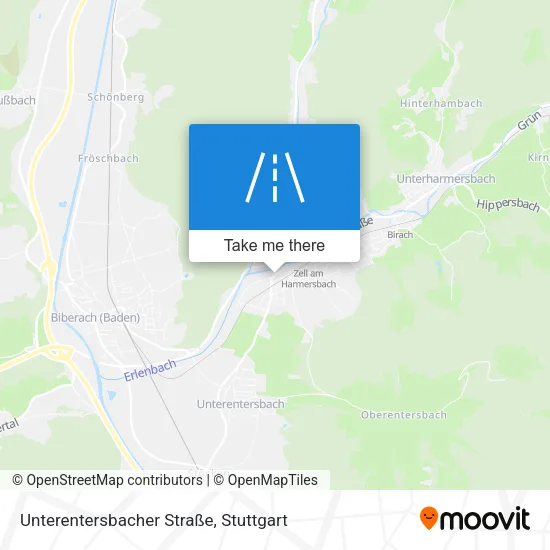Карта Unterentersbacher Straße