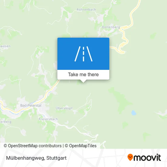 Карта Mülbenhangweg