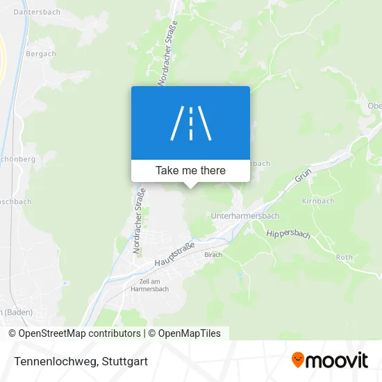 Карта Tennenlochweg