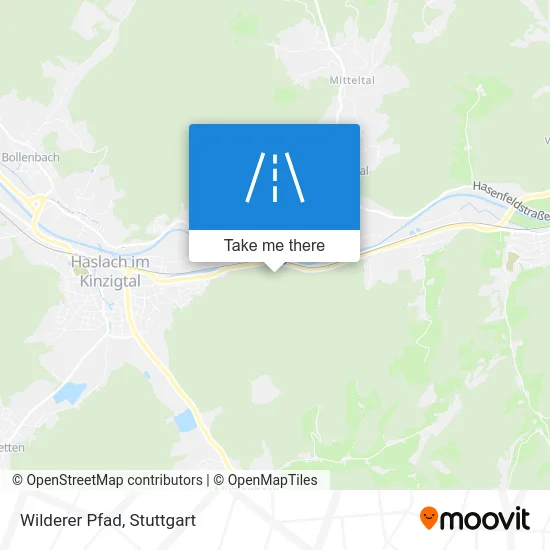 Карта Wilderer Pfad