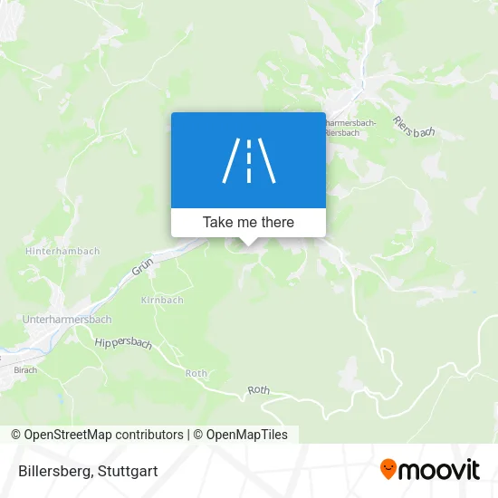 Карта Billersberg