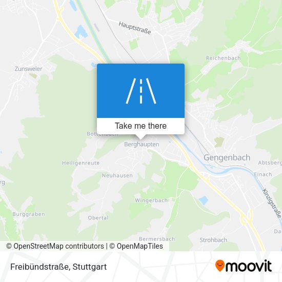 Freibündstraße map