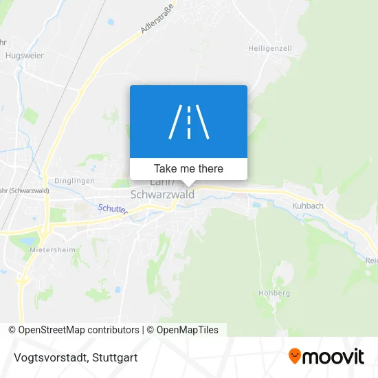 Карта Vogtsvorstadt