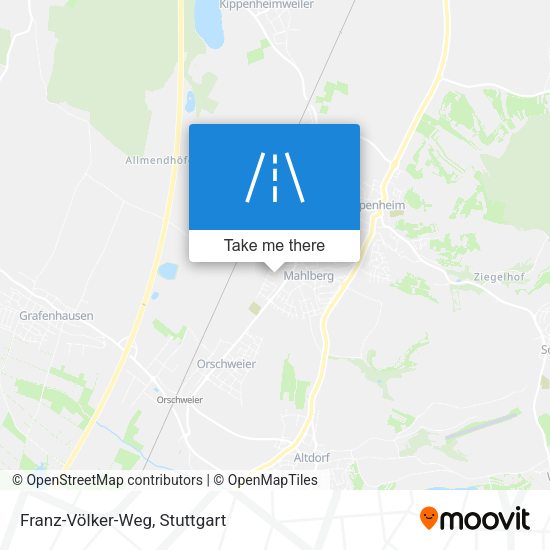 Franz-Völker-Weg map