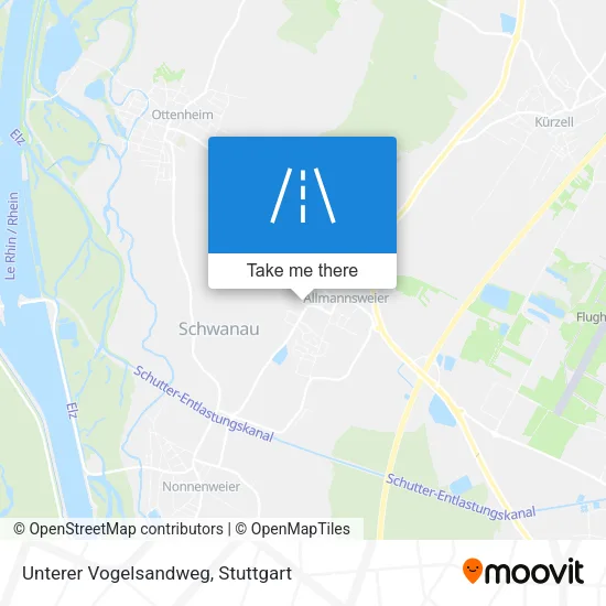 Карта Unterer Vogelsandweg