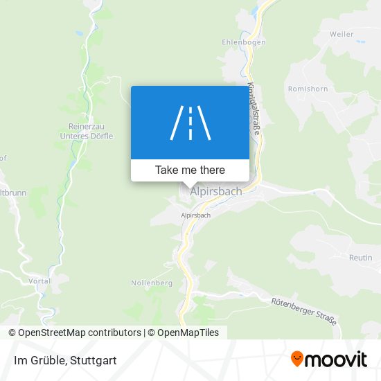 Im Grüble map