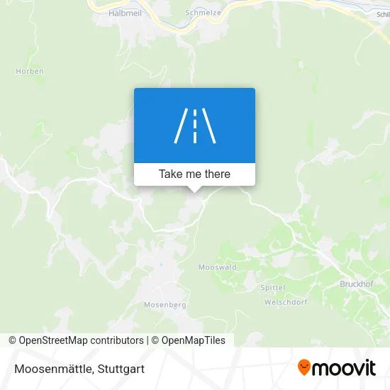 Карта Moosenmättle
