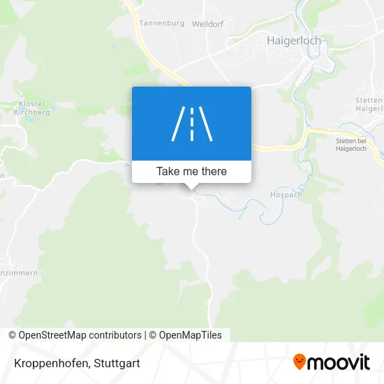 Карта Kroppenhofen