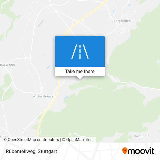 Карта Rübenteilweg
