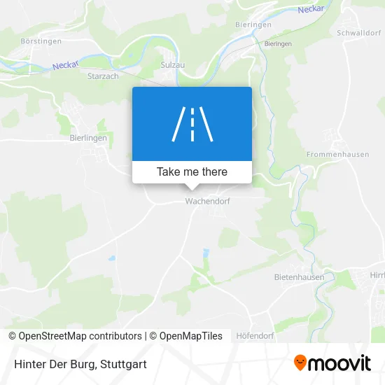 Карта Hinter Der Burg