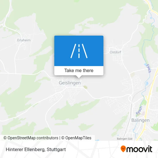 Карта Hinterer Ellenberg