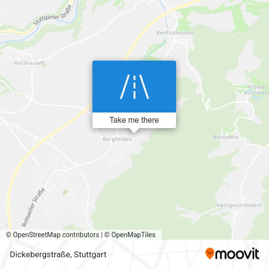 Dickebergstraße map
