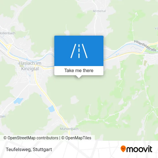 Карта Teufelsweg