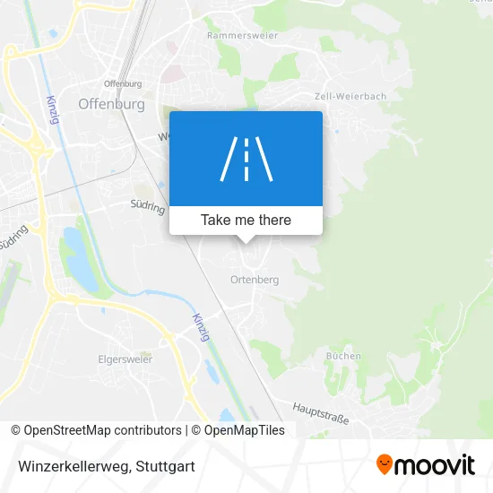 Карта Winzerkellerweg