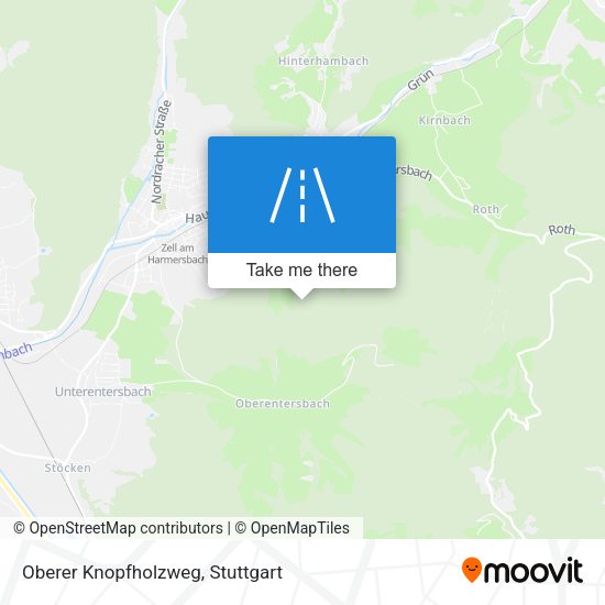 Oberer Knopfholzweg map