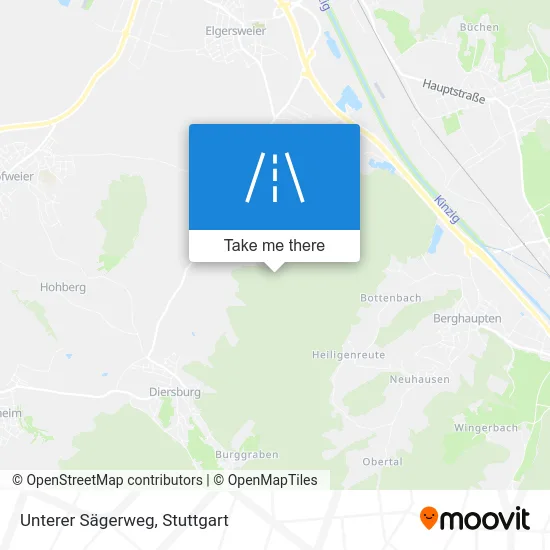 Карта Unterer Sägerweg