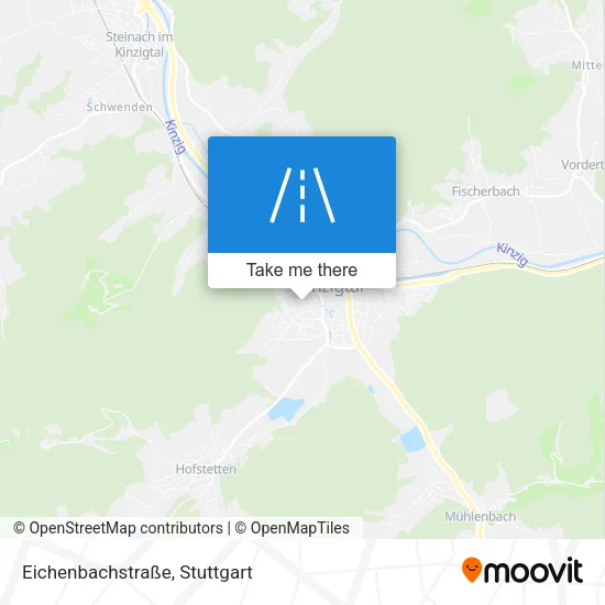 Карта Eichenbachstraße